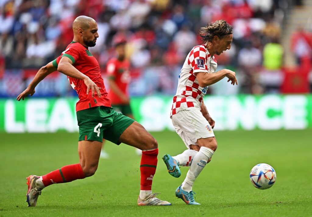 Empate sin goles entre Croacia y Marruecos