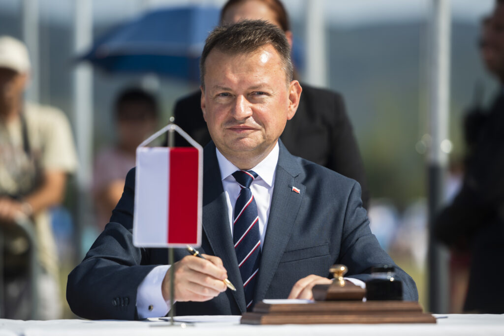 ministro de Defensa de Polonia, Mariusz Blaszczak