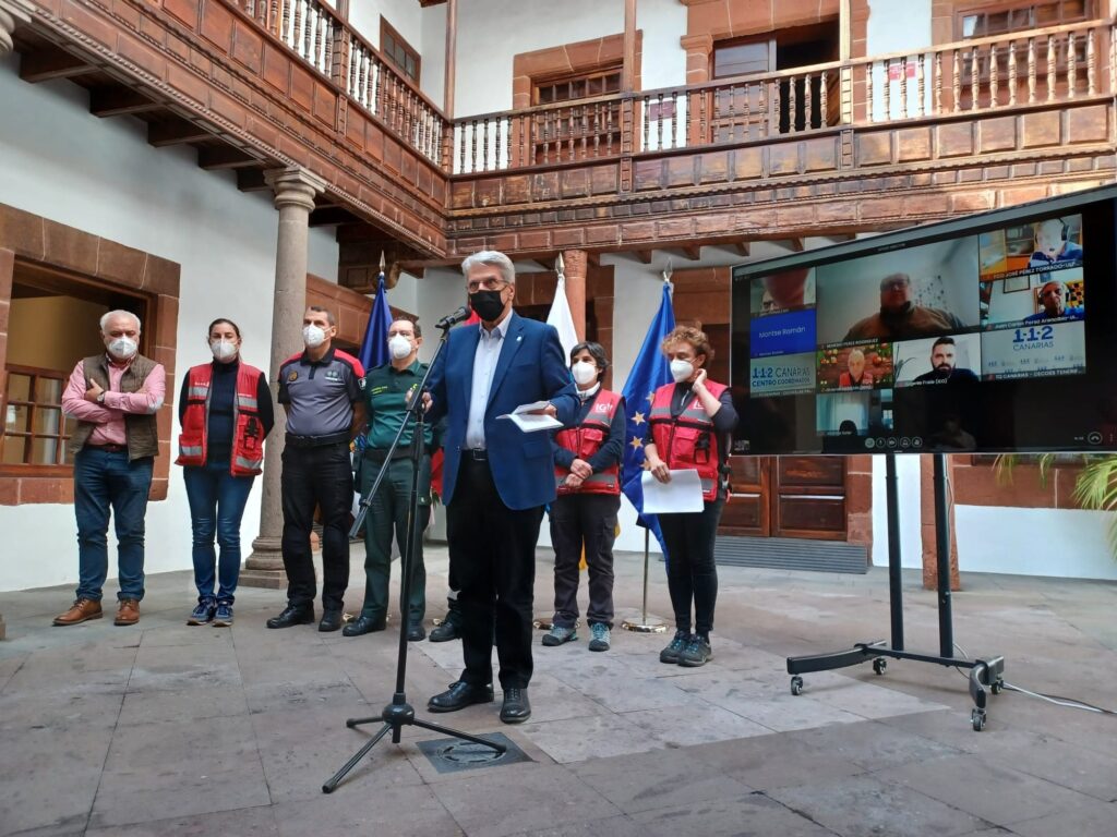 La Fundación Aon concede la Distinción 2021 al Pevolca por su actuación en La Palma