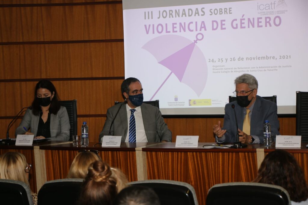 Abogados de Tenerife y Justicia de Canarias organizan las IV Jornadas sobre Violencia de Género