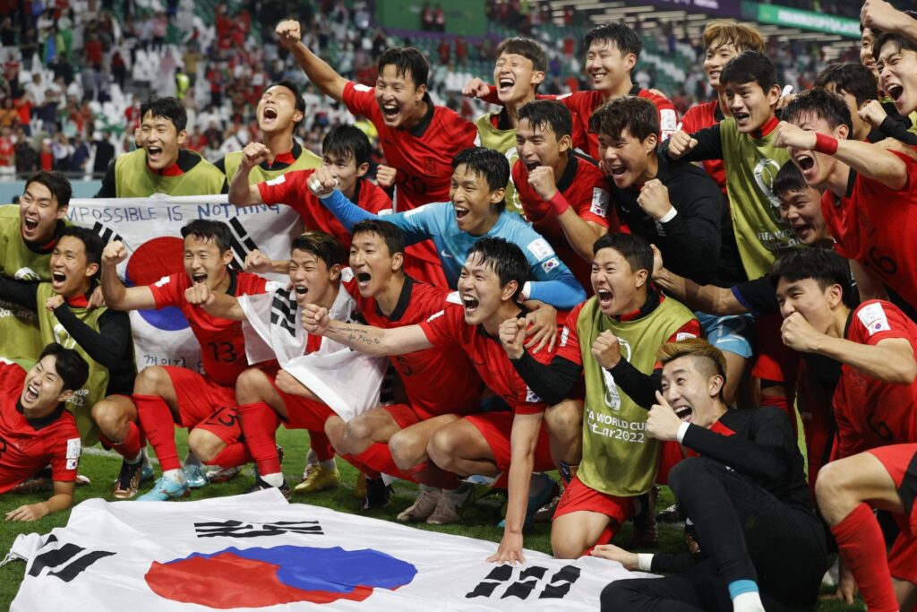 2-1. Corea del Sur gana a Portugal y aparta a Uruguay