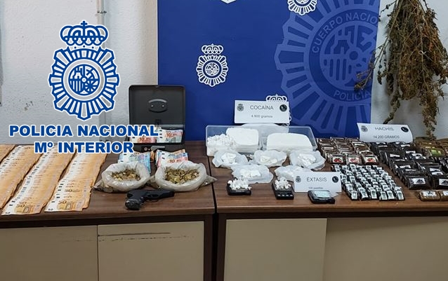 Un correo anónimo permite desarticular un punto de venta de droga en Tenerife