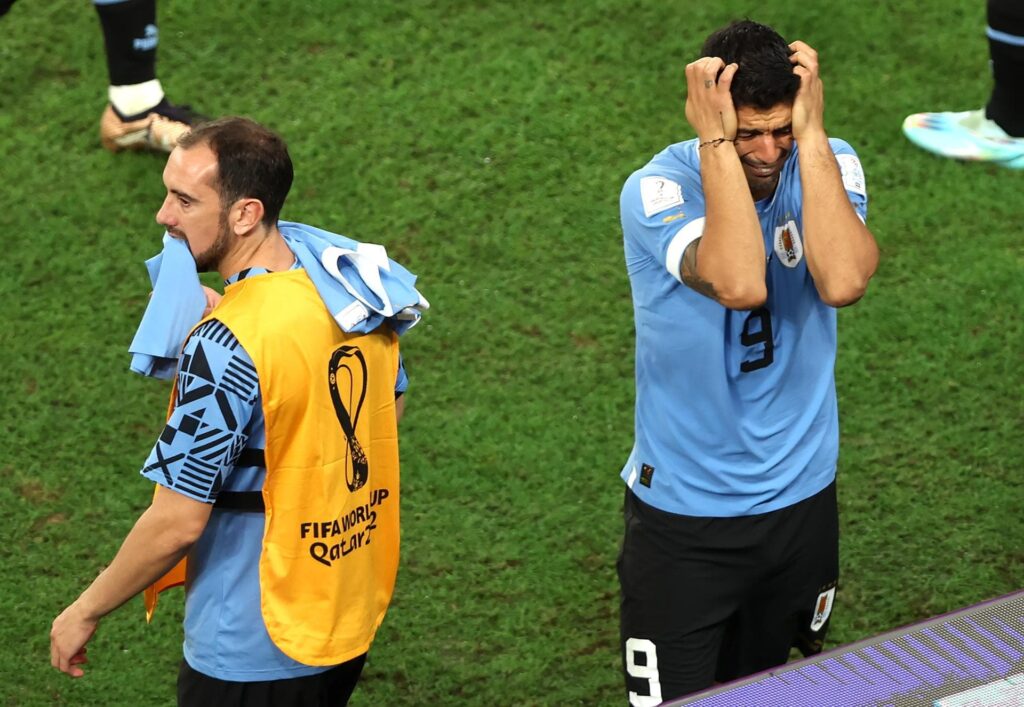 0-2. Uruguay gana pero queda eliminada