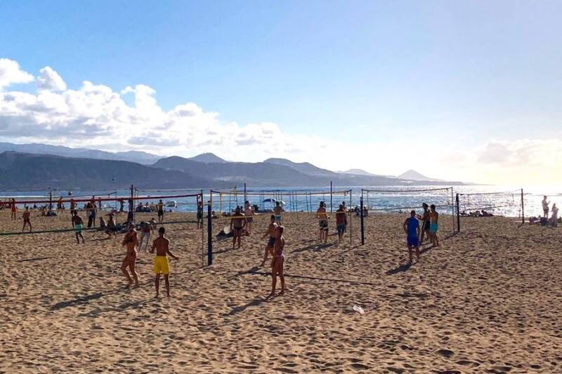Actualizan la ordenación de las actividades deportivas de la Playa de Las Canteras