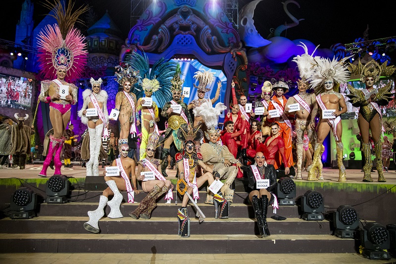Carnaval de Las Palmas de Gran Canaria Studio 54 Gala Drag Queen