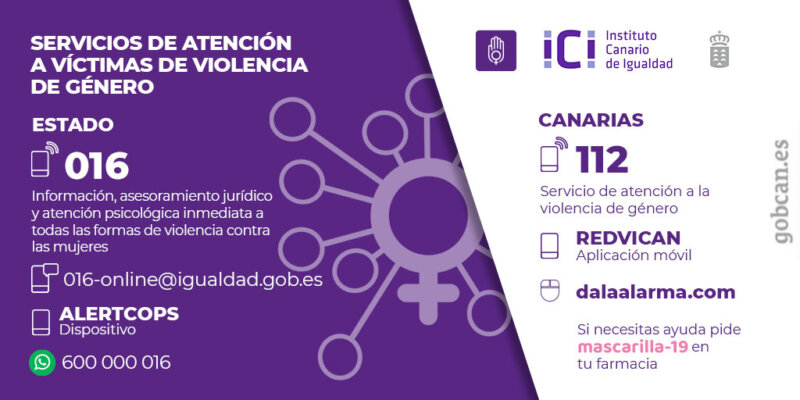 Canarias registró en 2022 más de 15.000 llamadas al 112 por violencia de género 