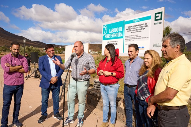 Comienzan las obras que darán acceso seguro a Montaña de Hendida, en Fuerteventura