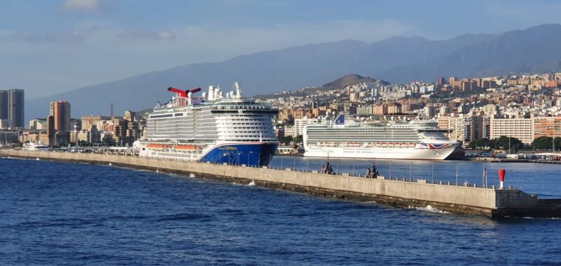 Más de 8 mil cruceristas llegarán este martes a Puertos de Santa Cruz de Tenerife
