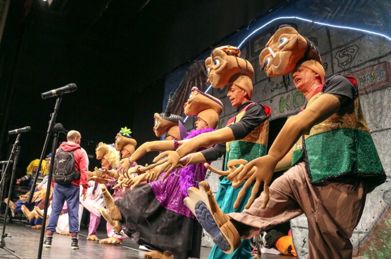 Imagen de archivo del concurso de la Canción de la Risa del Carnaval de Santa Cruz de Tenerife
