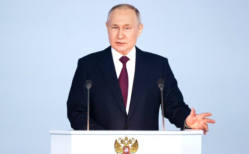 Putin acusa a Occidente de ser el culpable de la guerra en Ucrania