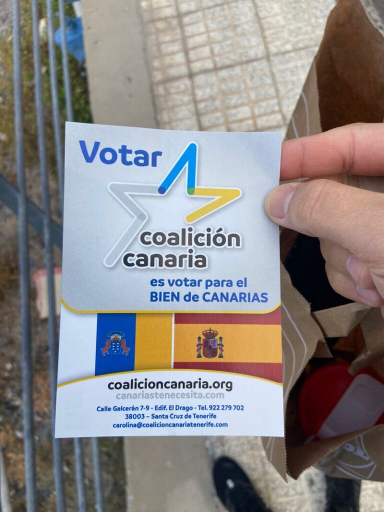 Coalición Canaria denuncia el uso fraudulento del logo del partido como propaganda