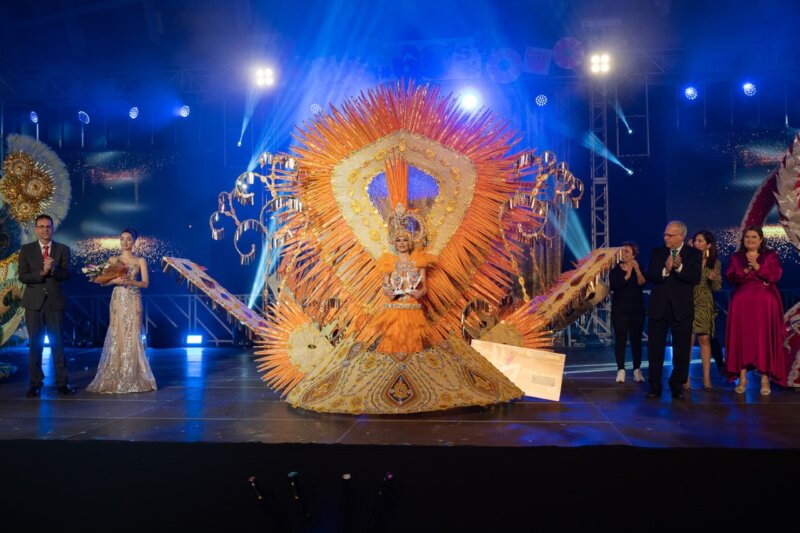Reina Carnaval La Gomera Lia Hernández Rivero