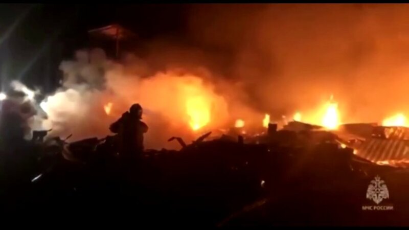 Un incendio en un edificio de Sebastobol (Crimea) deja al menos siete fallecidos