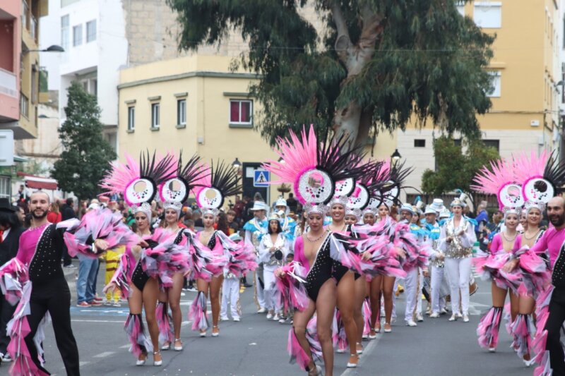 Los Carnavales del Mundo viajan por las calles de Granadilla de Abona