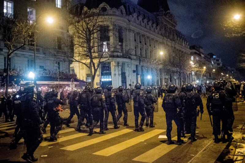 Disturbios Francia. EP
