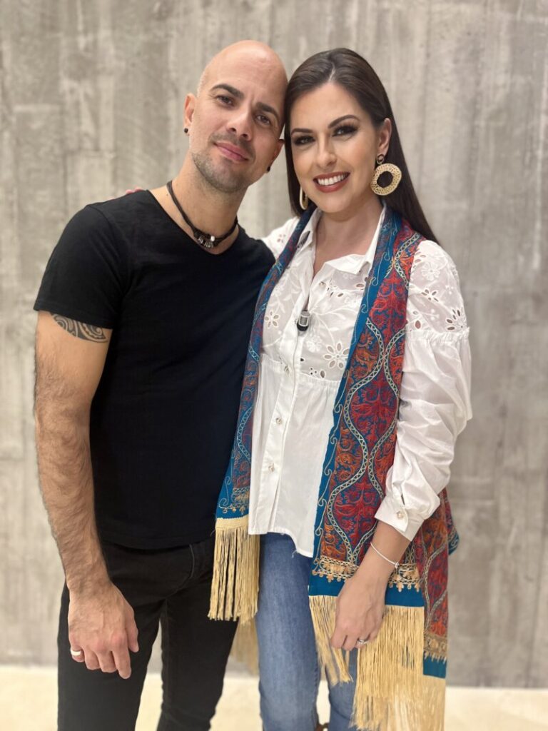 Iván Torres junto a Eloísa Gozález