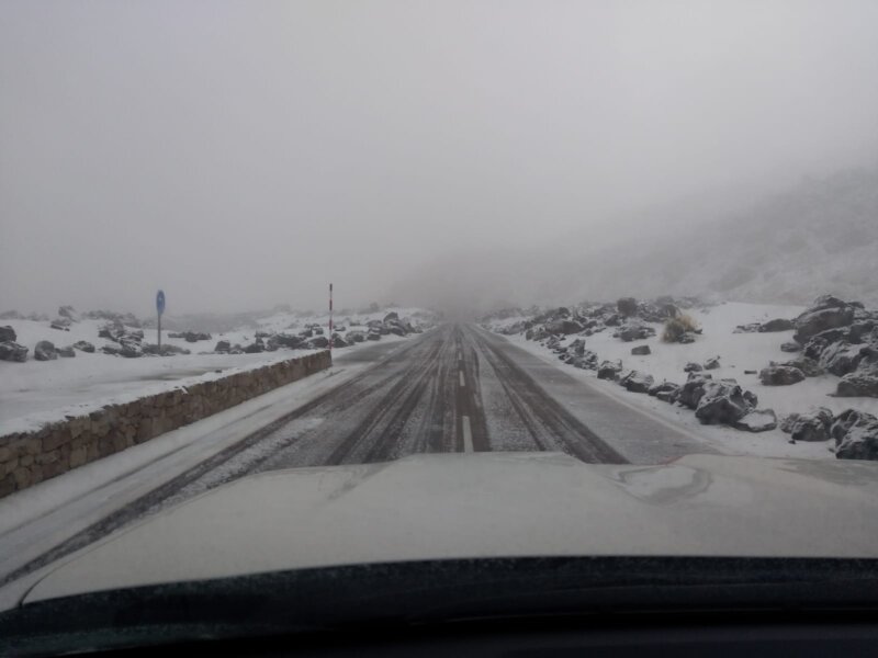 Canarias registró uno de los meses de febrero más fríos