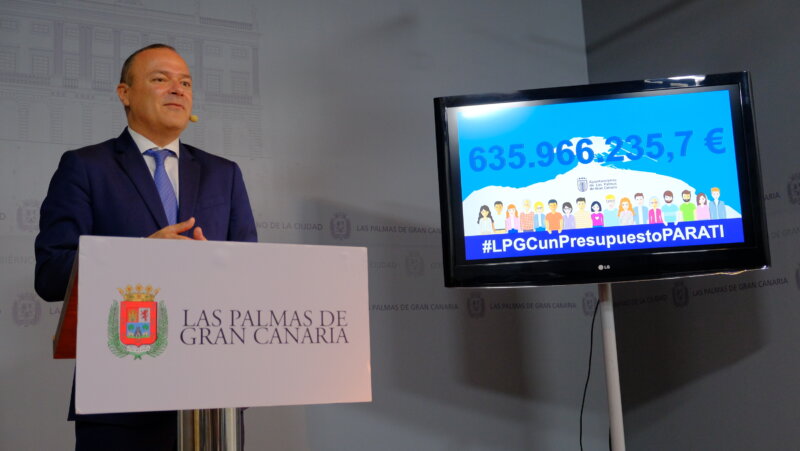 Presentado el presupuesto de Las Palmas de Gran Canaria