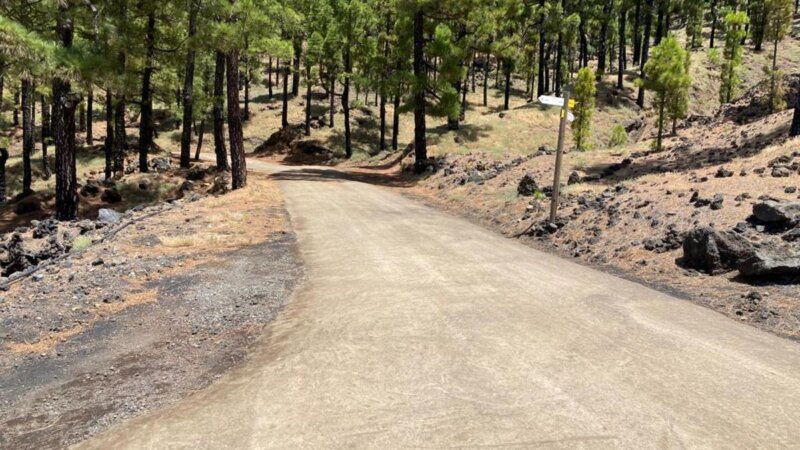 Cierre de pistas forestales en El Hierro por altas temperaturas