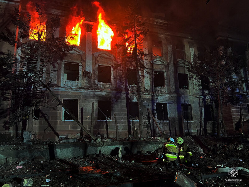 Bombardeo Mikolaev. Reuters
