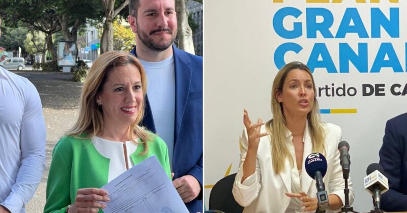 Coalición Canaria registra sus listas para los cabildos de Gran Canaria y Tenerife