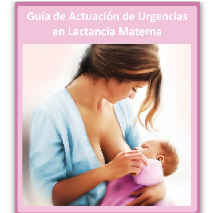 Elaboran una guía de actuación de urgencias en lactancia materna