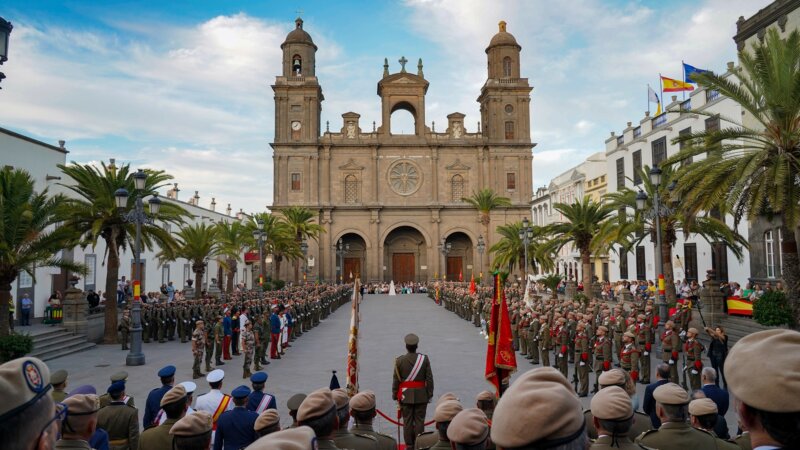 Las Milicias Canarias y el Regimiento de Infantería "Canarias" 50 cumplen 450 años