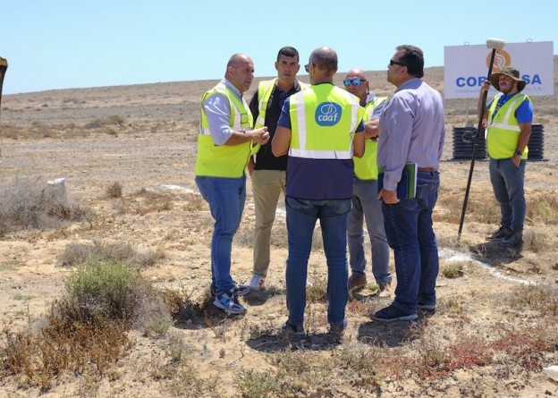 El Cabildo de Fuerteventura ejecuta obras de emergencia en la desaladora de Antigua