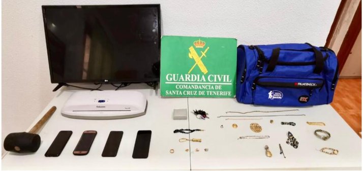 Prisión provisional por cometer ocho robos con fuerza en El Sauzal, Tenerife
