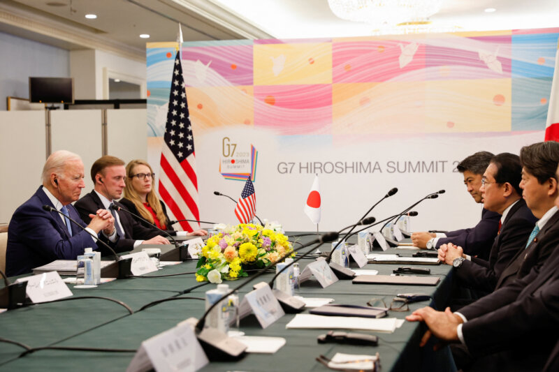 Biden en Japón para cumbre G7