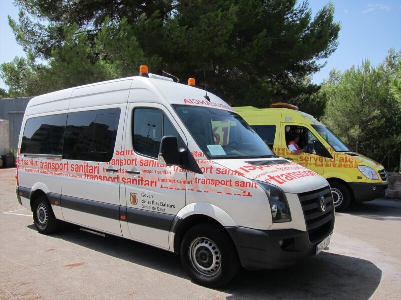 Graves dos personas tras una colisión múltiple en Ibiza