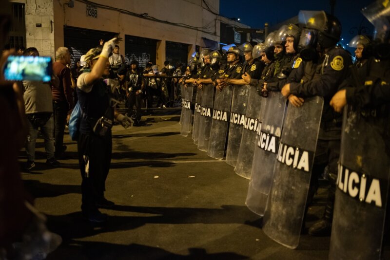 El Tribunal Supremo de Perú considera que la protesta ciudadana es delito