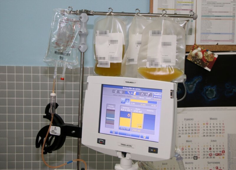 El Instituto de Hemodonación pide donantes de plasma de todos los grupos sanguíneos