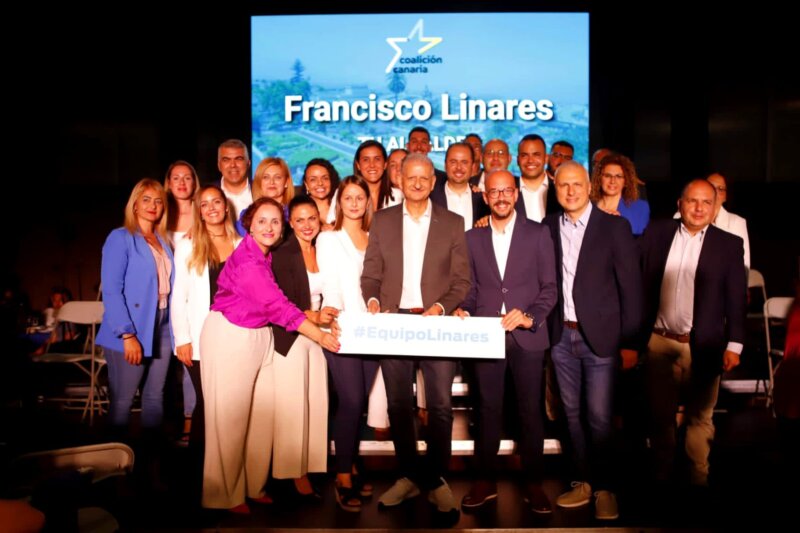 Francisco Linares presenta su candidatura a la alcaldía de La Orotava
