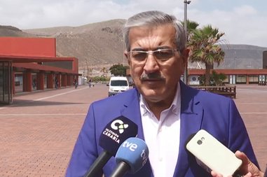 Román Rodríguez, candidato a la Presidencia de Canarias por Nueva Canarias-Bloque Canarista