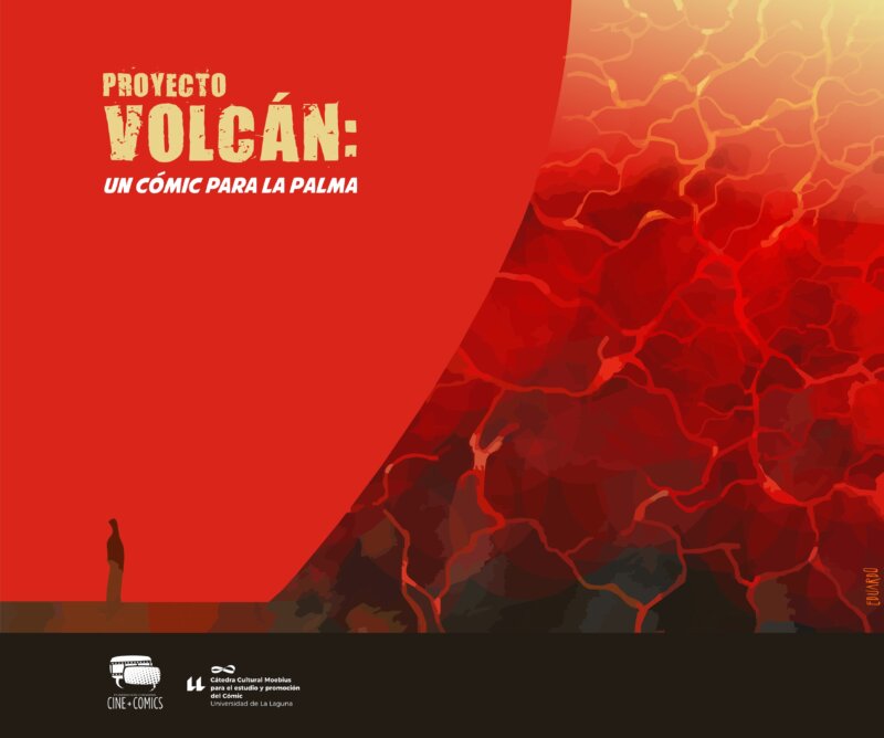 La capital palmera recibe la exposición "Proyecto volcán: un cómic para La Palma"