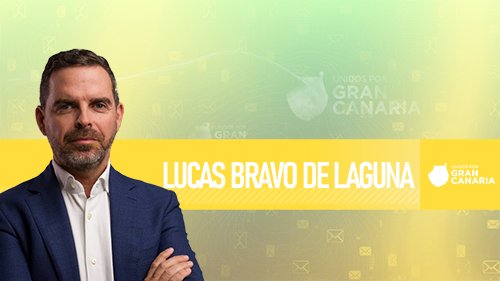 Lucas Bravo de Laguna, candidato de UxGC a la Presidencia de Canarias en las Elecciones Canarias 2023