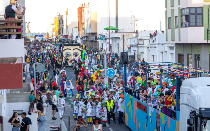‘El mundo submarino’, alegoría del Carnaval 2024 en Puerto del Rosario