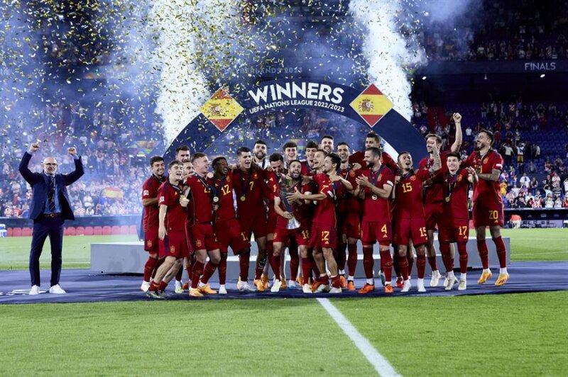 La selección de España se hizo con el título de la Liga de las Naciones en los penaltis