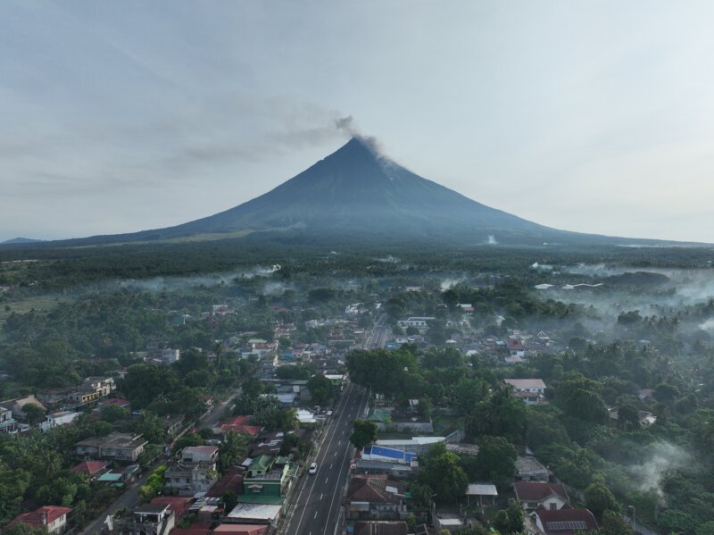 Volcán Mayón. Filipinas. EP