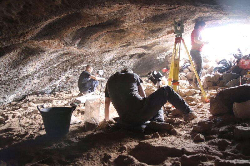 Imagen de la excavación arqueológica en Tejate (Fuerteventura) / Universidad de La Laguna 