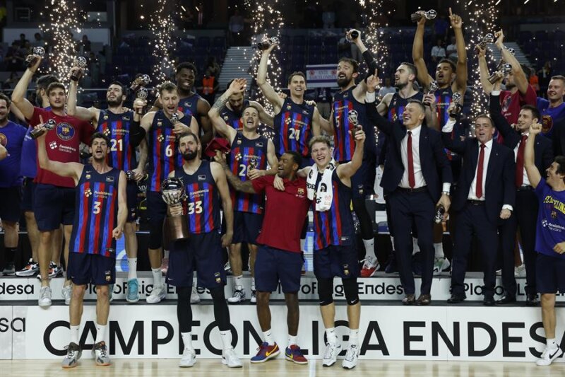 El Barça se corona campeón de la Liga Endesa