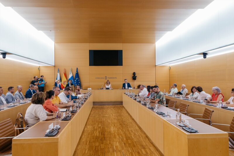 Imagen del primer Consejo Insular de Administración Territorial (CIAT) del nuevo mandato - 26/7/2023 / Europa Press