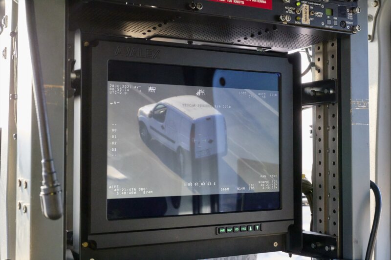 Una cámara de la DGT detectará a los conductores que se salten un stop o una línea continua