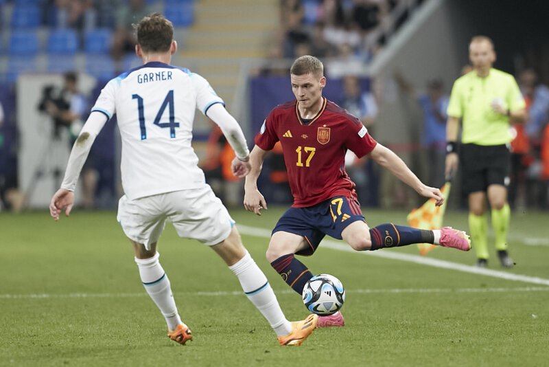 1-0. España cae en la final del Europeo Sub-21 ante Inglaterra