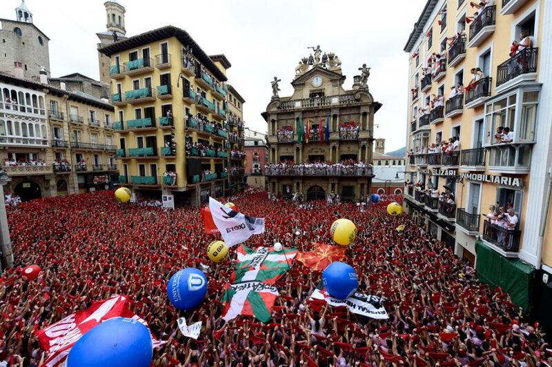 Plaza Consistorial de Pamplona. Efe