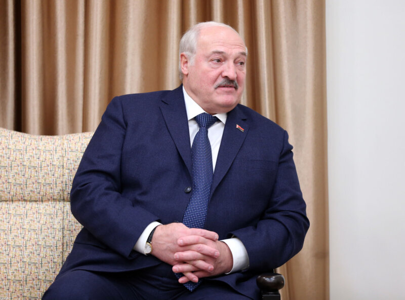 Imagen de archivo de Alexander Lukashenko en una reunión en Theran, Irán el pasado 13 de marzo / Europa Press