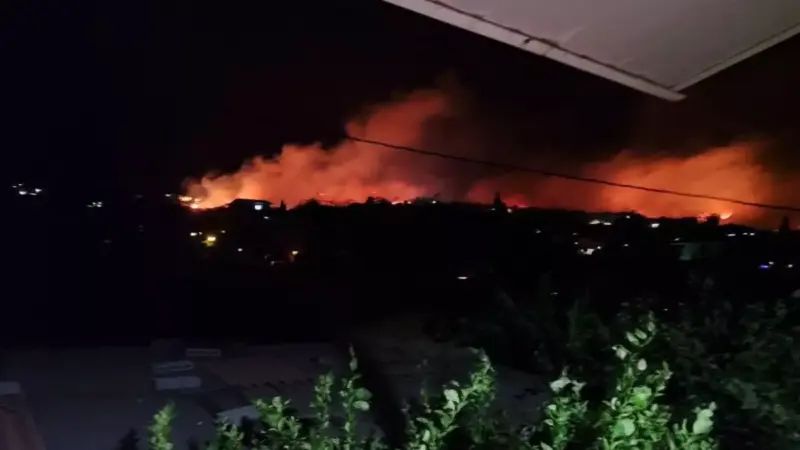 A las 01:20 horas de este sábado, 15 de julio, se ha declarado un incendio forestal en El Pinar (Puntagorda),