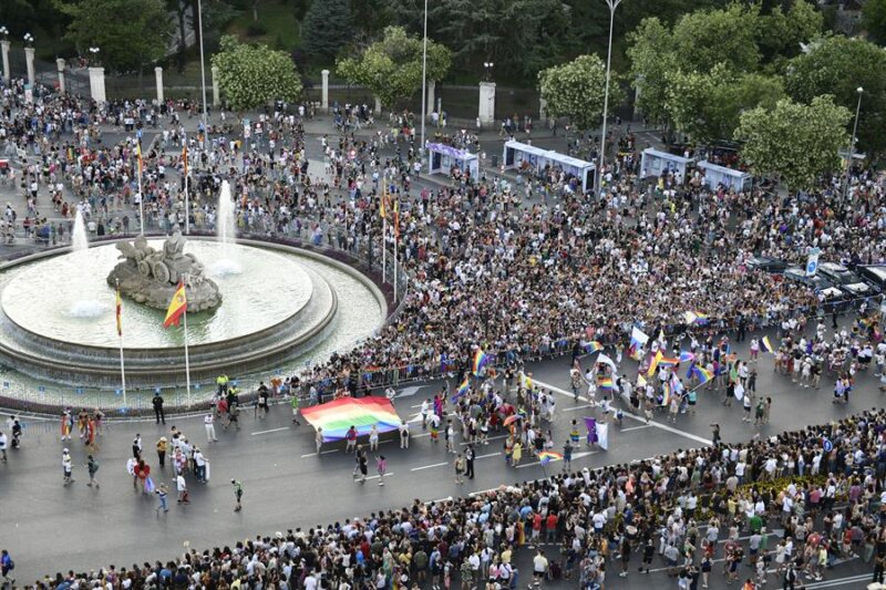 Marchas por el Orgullo LGTBI+ en Madrid, Barcelona y Málaga