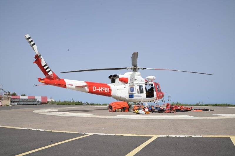 Imagen de archivo de un helicóptero del GES / Europa Press